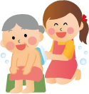 チェアバス一般浴とゆったりと快適な入浴を提供致します